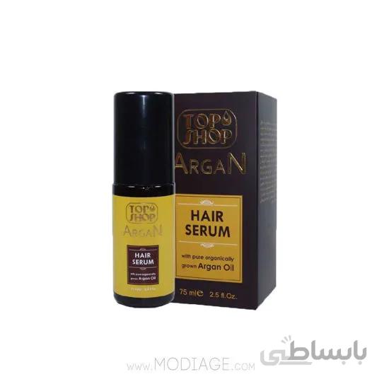 سرم مو آرگان تاپ شاپ Top shop ا Top Shop Argan Hair Serum