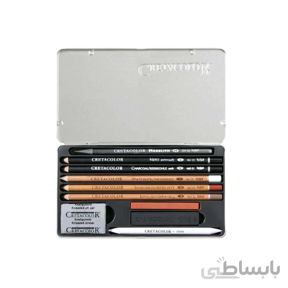 ست طراحی بیسیک کرتاکالر جعبه فلز کد 40020
