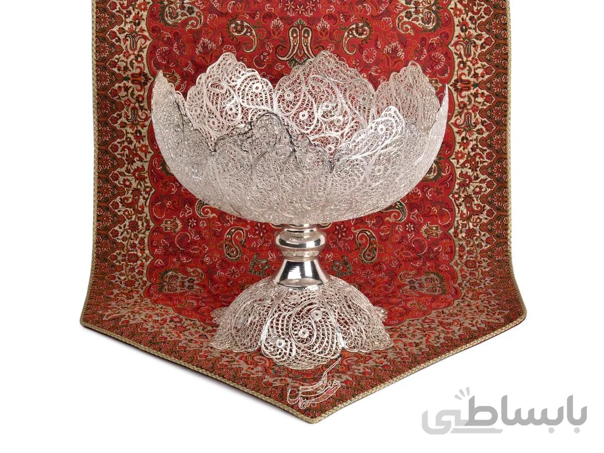 كاسه 8 پر مليله کاری
