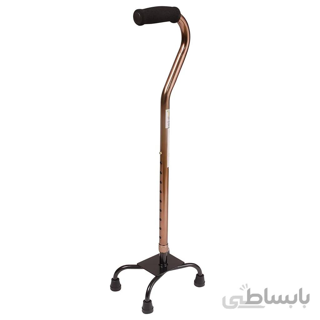 عصا چهار پایه خارجی با ارتفاع قابل تنظیم
