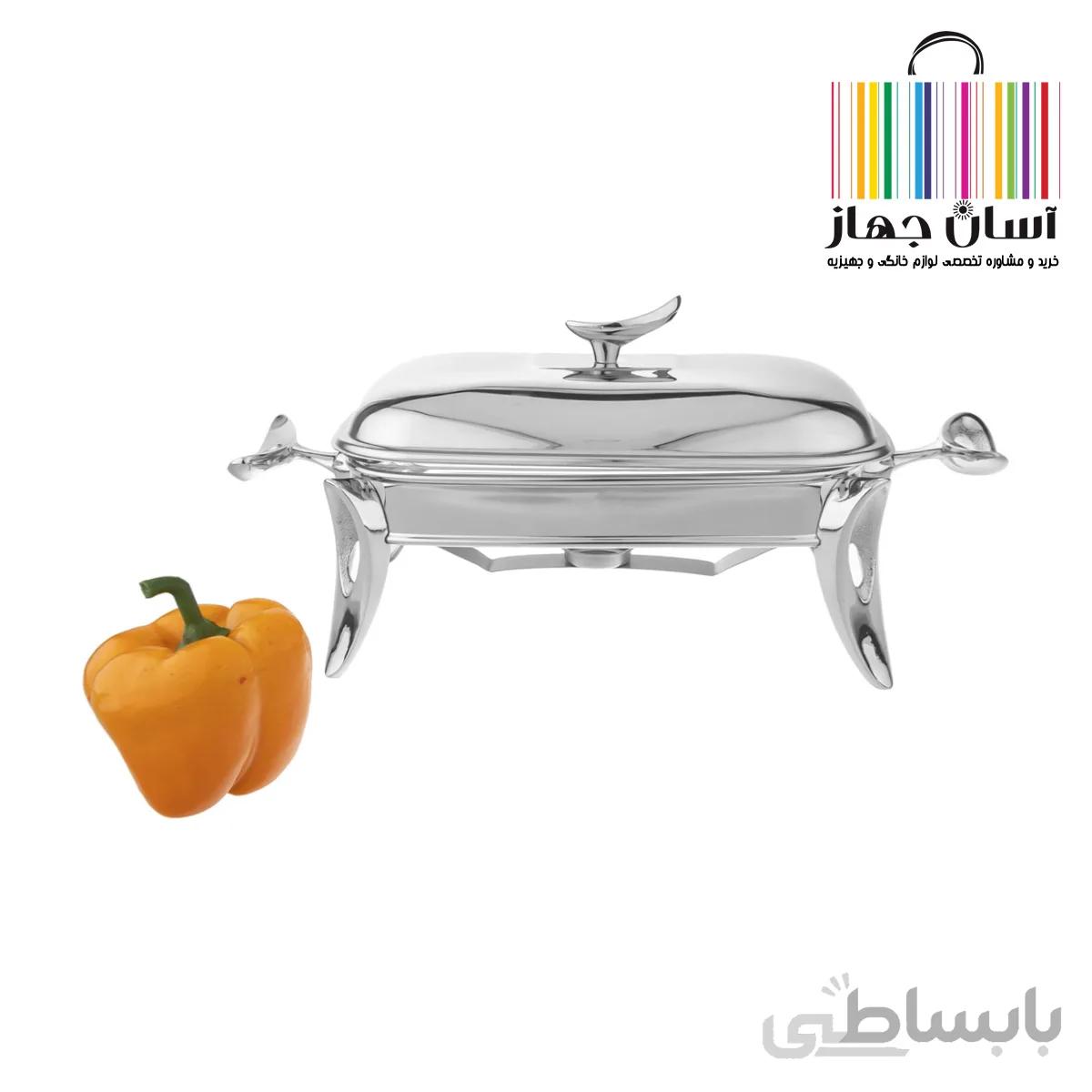 سوفله خوری استیل پیرکس مستطیل راکلند