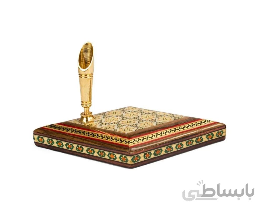 جاقلمی رومیزی خاتم کاری کوچک