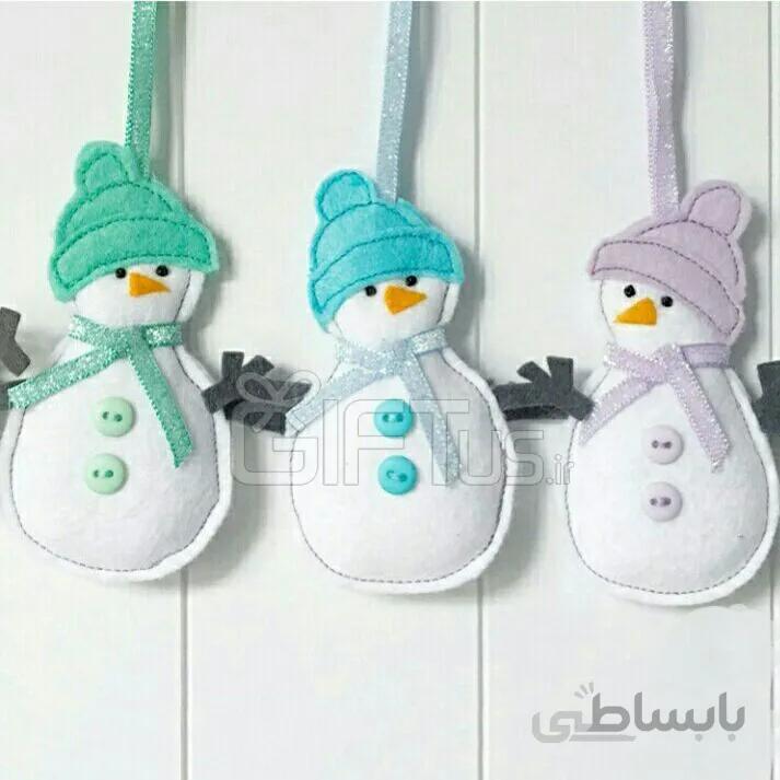 آدم برفی نمدی