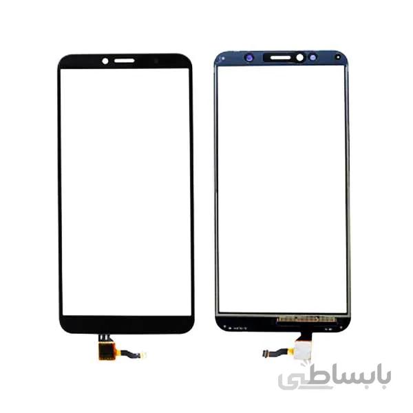 گلس تاچ هوآوی اورجینال مشکی touch glass Huawei honor 7a y6 prime 2018