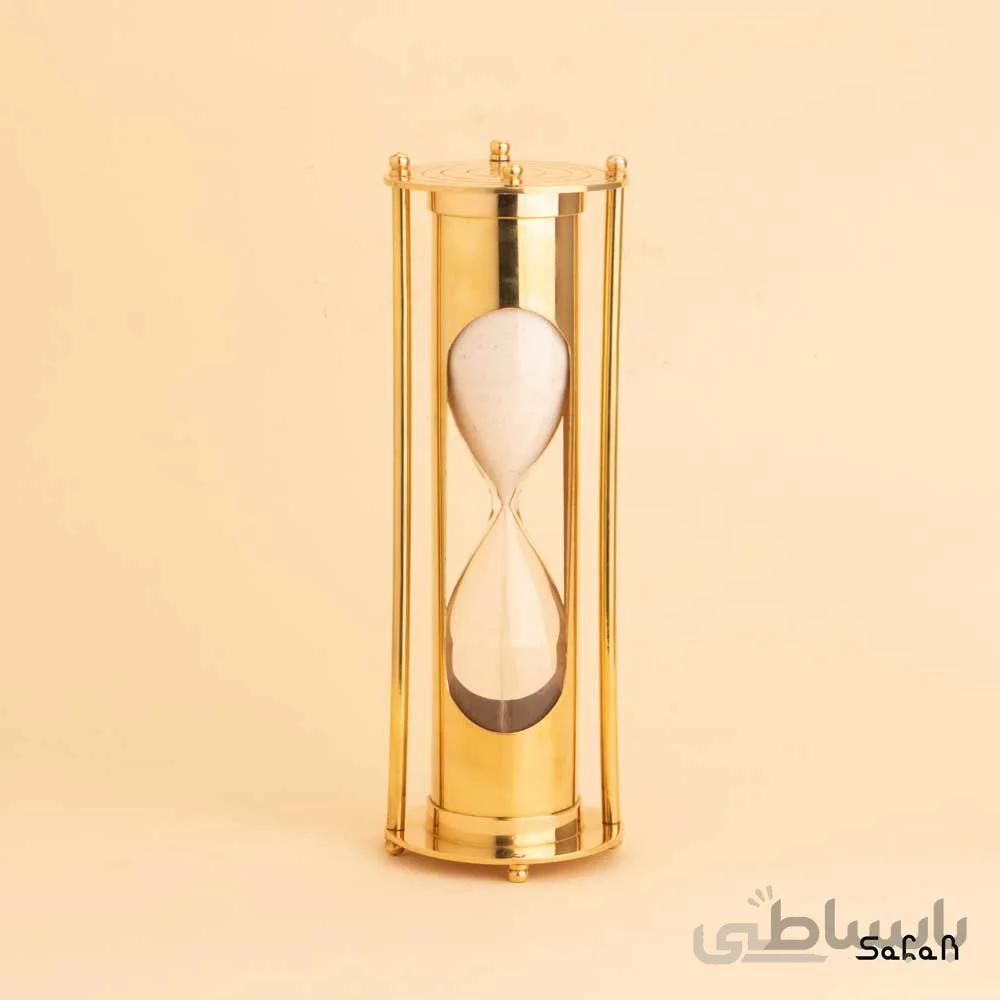 ساعت شنی برنجی طلایی کد 306024