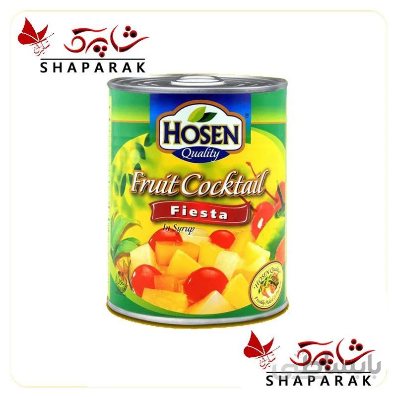 کمپوت مخلوط میوه جات حسین Hosen وزن 836 گرم ا Hosen