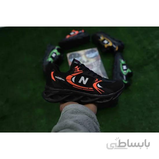 نیوبالانس مشکی نارنجی 630