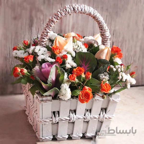 سبد گل پاییزی