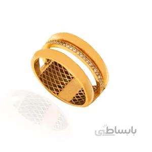 انگشتر طلا کد CR468