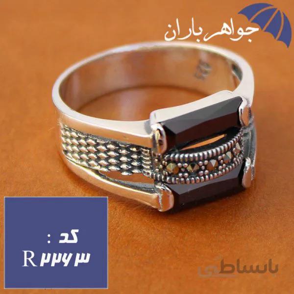 انگشتر اونیکس اسپرت مردانه کد R_2263