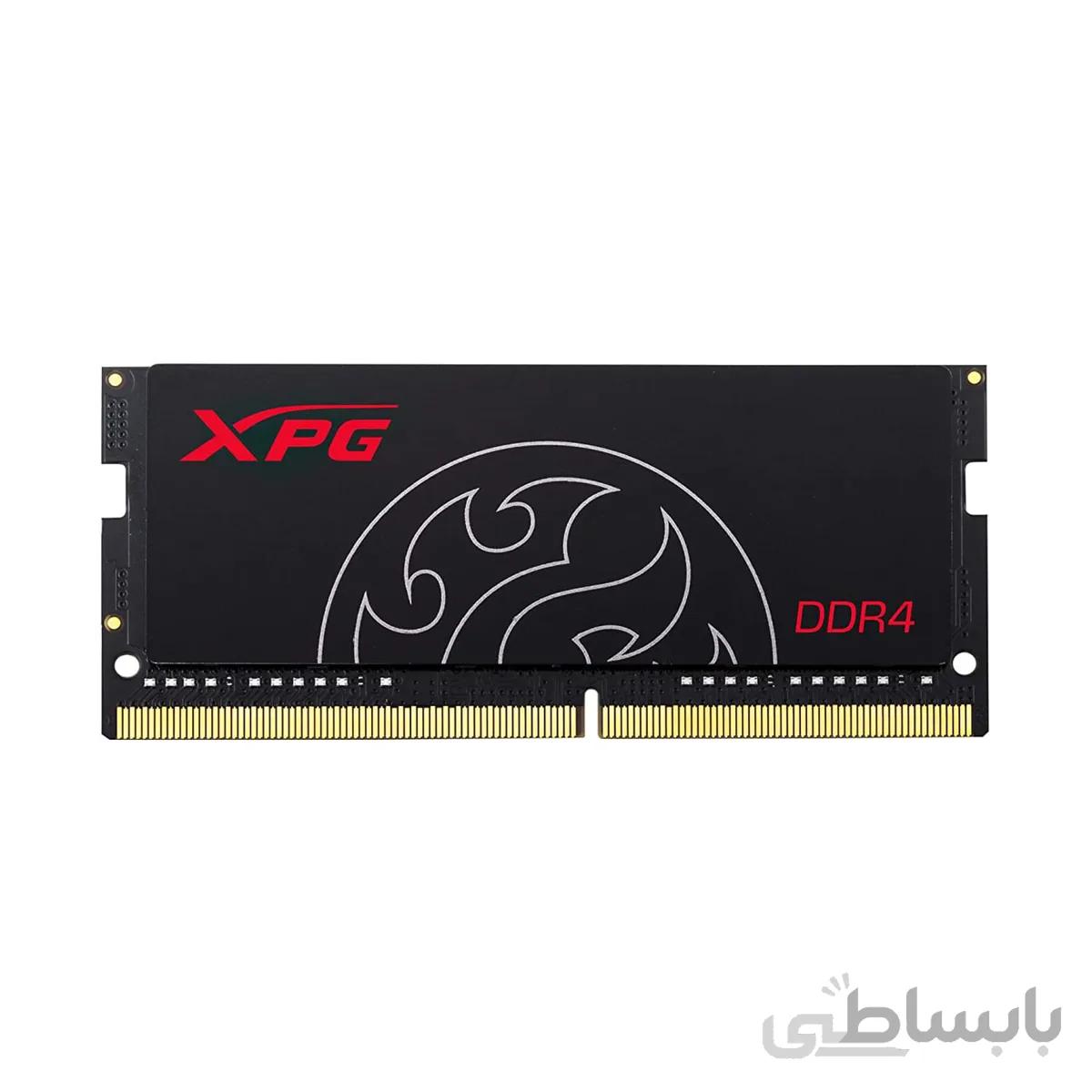رم لپ تاپ DDR4 تک کاناله 3000 مگاهرتز CL17 ای دیتا ایکس پی جی مدل Hunter ظرفیت 16 گیگابایت