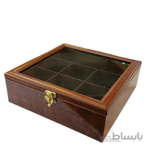 جعبه تی بگ مربع هفت خانه