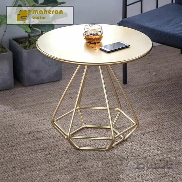 میز عسلی استیل مدل هیلدا HILDA