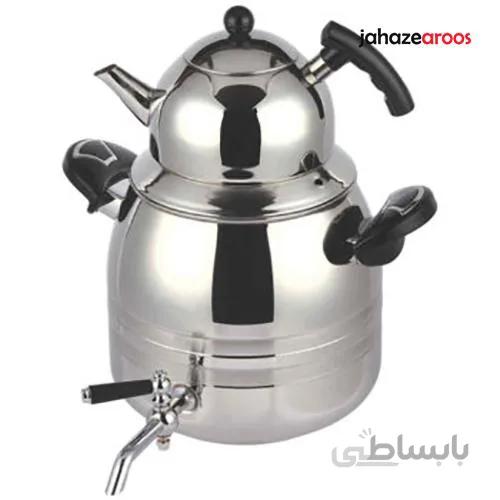کتری قوری نزاز 4040 قوری استیل