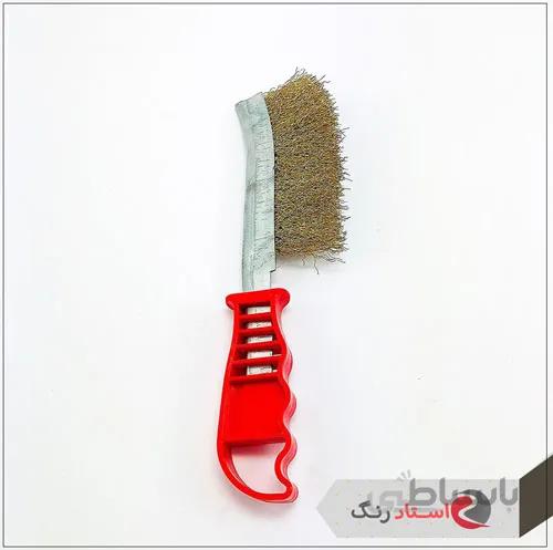 فرچه سیمی مسواکی مو طلایی