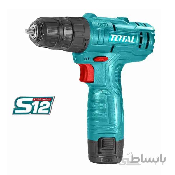 دریل پیچ گوشتی شارژی 12 ولت توتال مدل TDLI12415