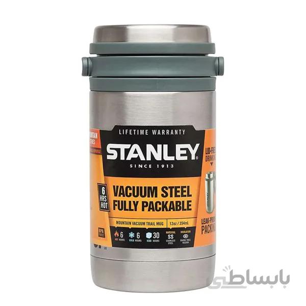 ماگ سفری استنلی مدل Mountain Vacuum Trail گنجایش 0.354 لیتر