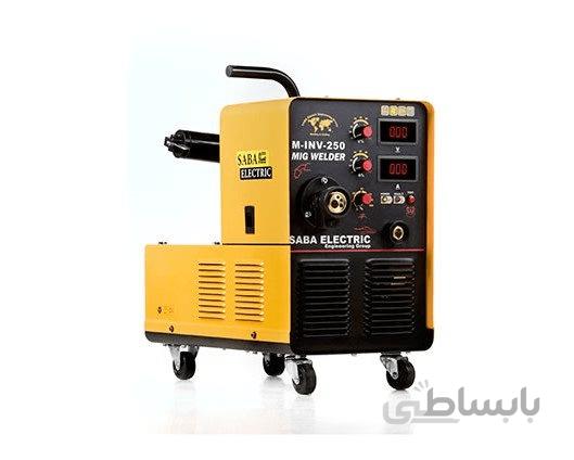 دستگاه جوش اینورتر M-INV-250 صباالکتریک (250 آمپر) ا welding-machine -inverter-M-INV-250-Saba-Electric-250amps