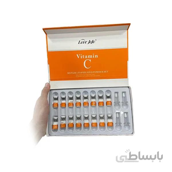 پک ترکیبی کوکتل پودری و مایع ویتامین سی لاو جو جو