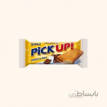 بیسکویت پیک آپ با لایه شیر و شکلات
