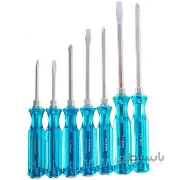 مجموعه 7 عددي پيچ گوشتي نووا مدل NTS 2160 ا Nova NTS 2160 Screwdriver 7PCS