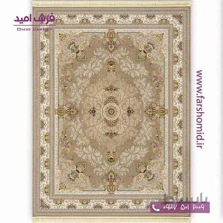 فرش ماشینی 700 شانه 10 رنگ یاسمن فیلی فرش محتشم