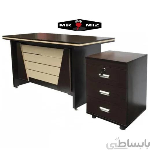 میز کارمندی فرید با فایل سه کشو زیرمیزی کد d143