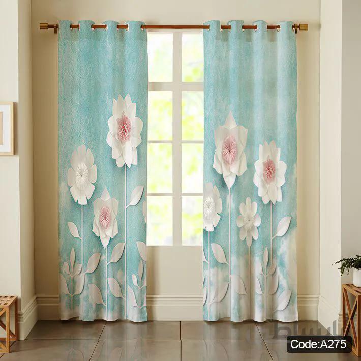 پرده پانچی چاپی کد A275