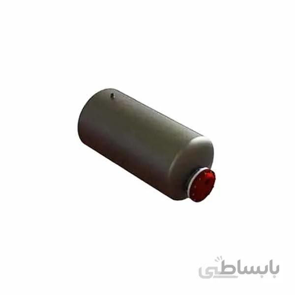 منبع کویل دار 300 لیتری افقی با ورق 5