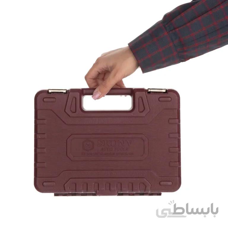 مجموعه 53 عددی آچار و سری بکس و پیچ گوشتی اسرانوی مدل A1-X0053