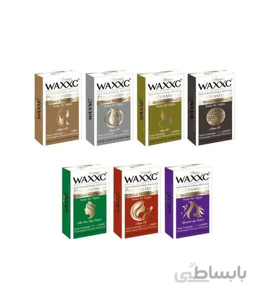 انواع شمع نیم کیلویی برند وکسی WAXXC