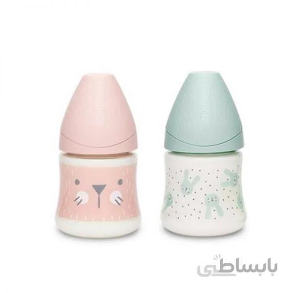شیشه شیر 150 میل طرح خرگوش سواوینکس Suavinex