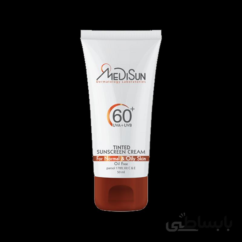 ضد آفتاب رنگی SPF60 مدیسان