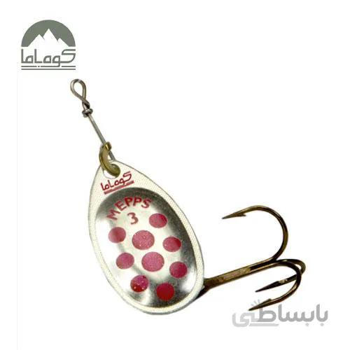 لانسه مپس خال قرمز نقره ای آگلیا سایز 3