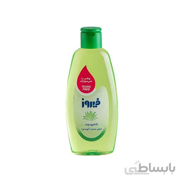 شامپو بچه آلوئه ورا فیروز حجم 300 میل ا Firooz Aloe Vera Baby Shampoo کد 286156