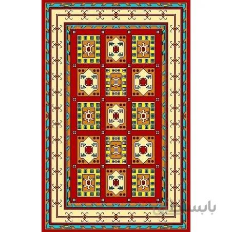 نخ و نقشه گلیم کد 5