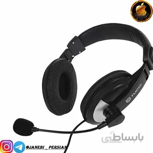 هدست گیمینگ سیم دار مدل TUCCI 750