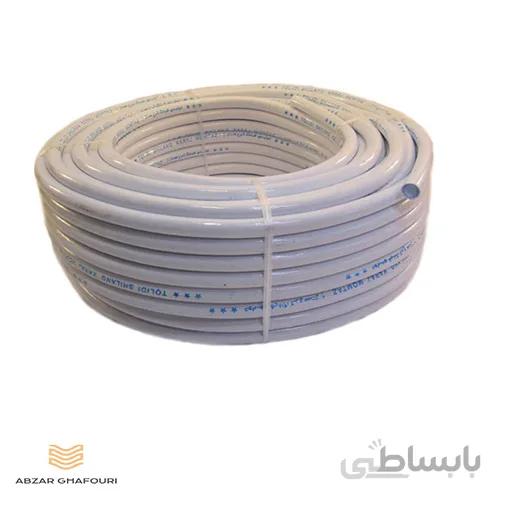 شیلنگ گاز نخ دار سفید ممتاز