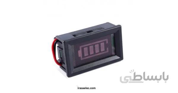 نمایشگر ولتاژ باطری 6 ولت