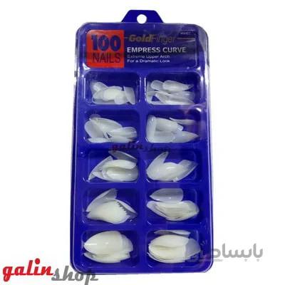 ناخن مصنوعی نوک تیز 100 عددی