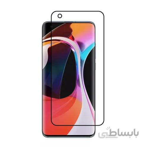 محافظ فول چسب صفحه نمایشگر شیایومی مدل Mi 10 مدل Tempered Full Cover Glass