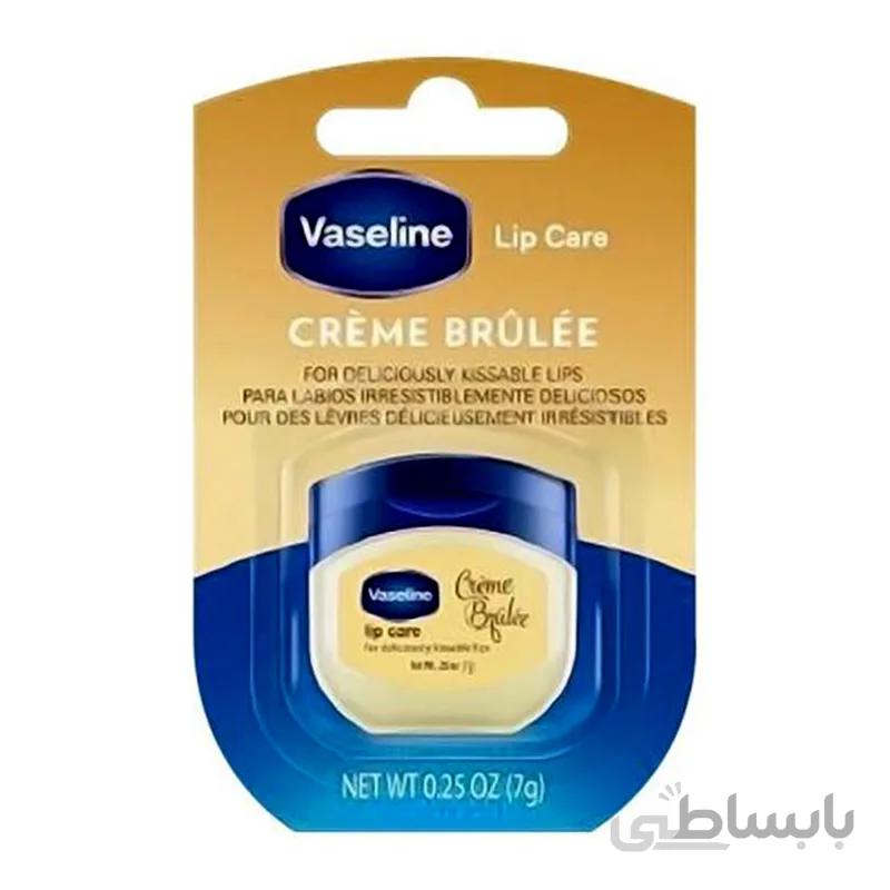 لیپ بالم وازلین Vaseline مدل Creme Brulee