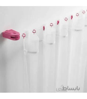 میله پرده سیمی ایکیا مدل FÖRSYNT رنگ صورتی