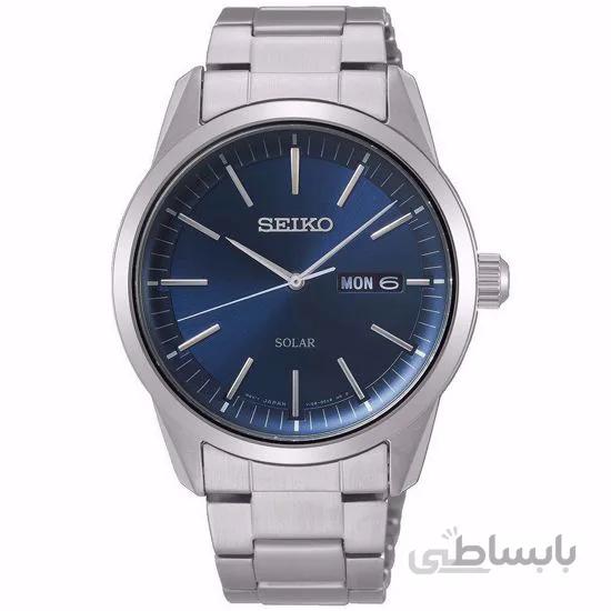 سیکو SNE525P1 ا ساعت مچی مردانه سیکو اصل سولار SNE525P1