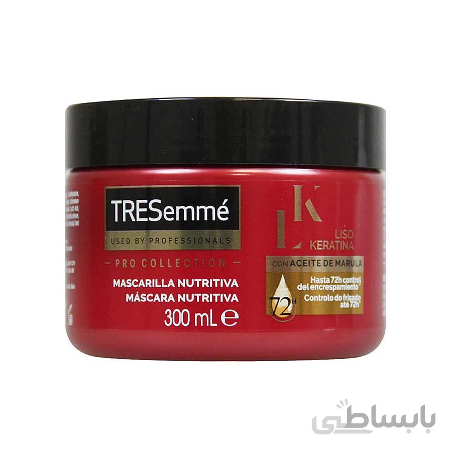 ماسک مو کراتین ترزمه ا TRESEMME KERATIN SMOOTH DEEP TREATMENT MASQUE