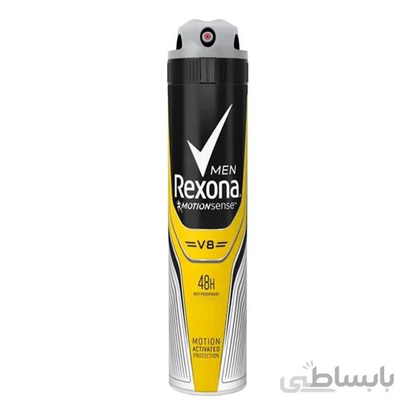 اسپری ضد تعریق مردانه رکسونا مدل Sport Defence حجم 200 میلی لیتر ا V8