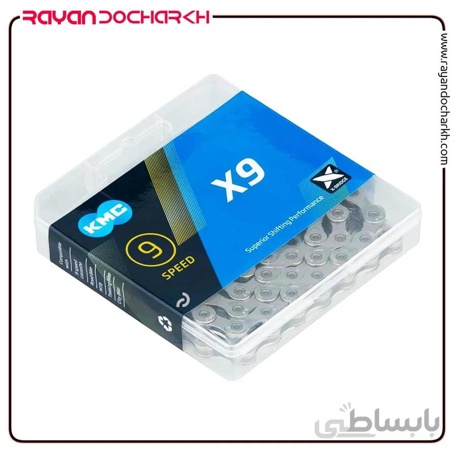 زنجیر ۹ سرعت دوچرخه KMC X9 Sliver