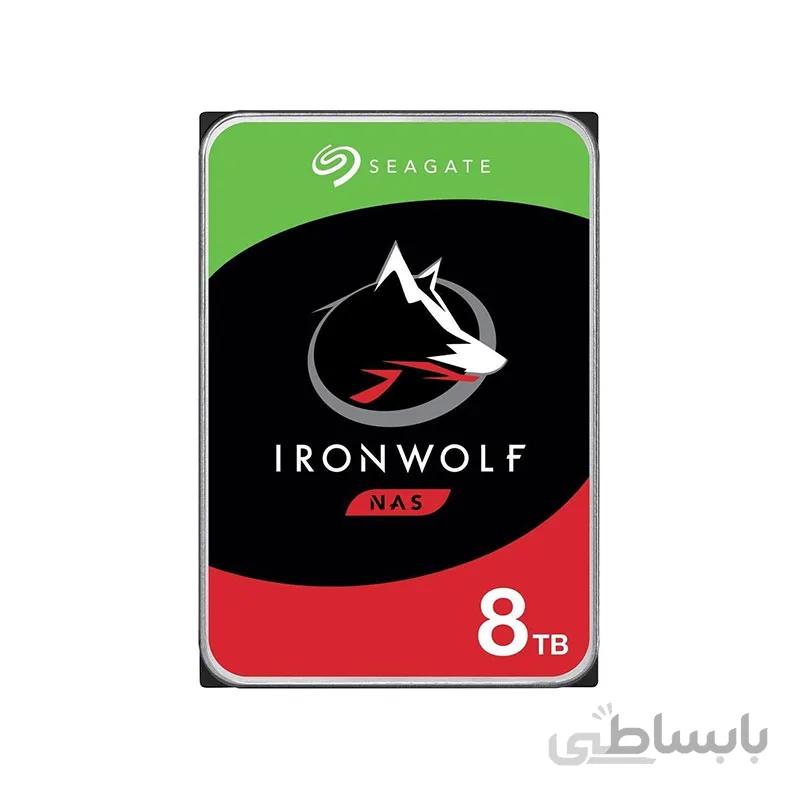هارد دیسک اینترنال سیگیت مدل IronWolf ظرفیت 8 ترابایت ا Seagate ST8000VN004 IronWolf 8TB Hard Drive