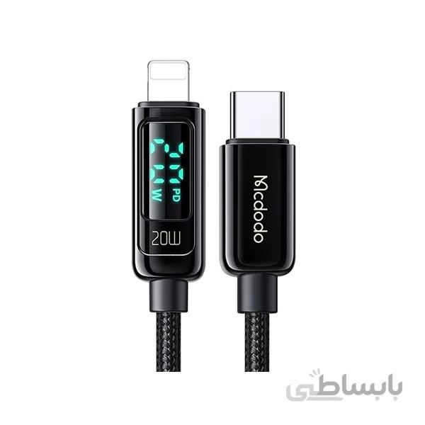 کابل هوشمند تایپ سی به لایتنینگ مک دودو Mcdodo CA-8810 Digital Pro Type-C To Lightning Cable 1.2m