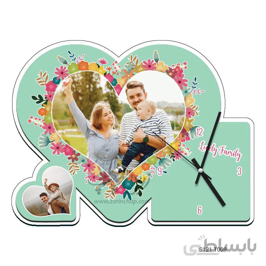 ساعت طرح گل S121T009